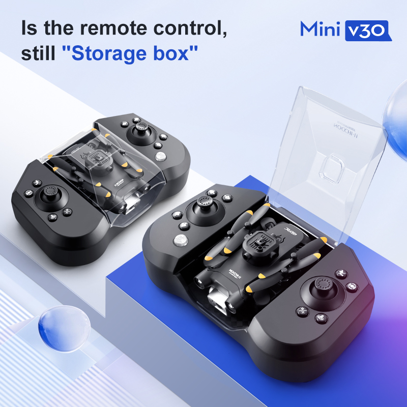 Mini V30 WiFi FPV Drone With 4 - Drone Remote Controller Lanyard review and price