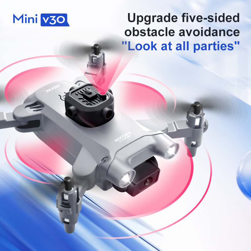 Mini V30 WiFi FPV Drone With 4 - Drone Remote Controller Lanyard review and price