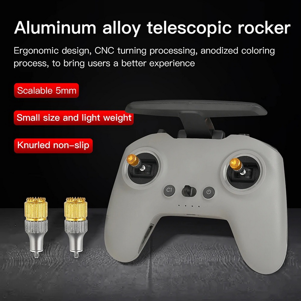 2PCS FPV Remote Controller Rad - Drone Control Stick review and price