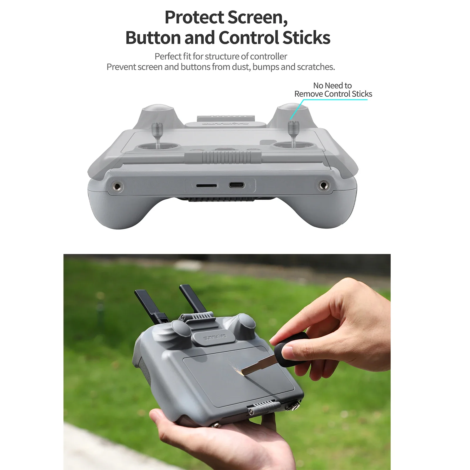 Screen Protector Hood For DJI  - Drone Sun Shade review and price