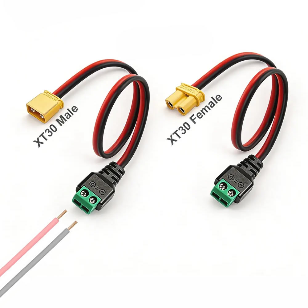 XT30 Male Female Connector Plu - Drone Battery Adapter review and price