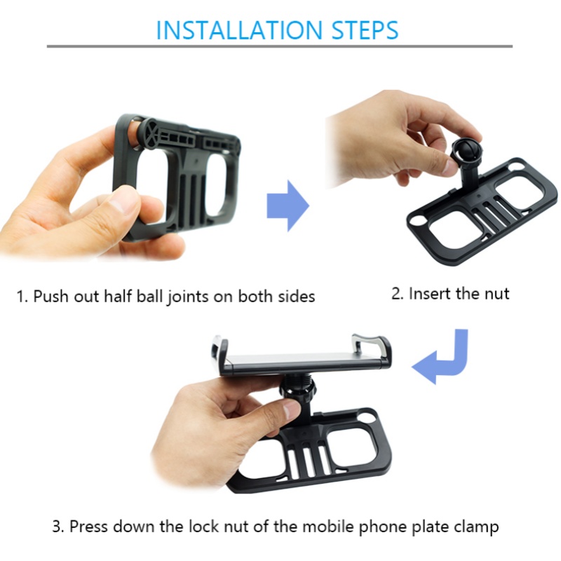 Tablet Holder Clip Adjustable  - Drone Tablet Mount review and price